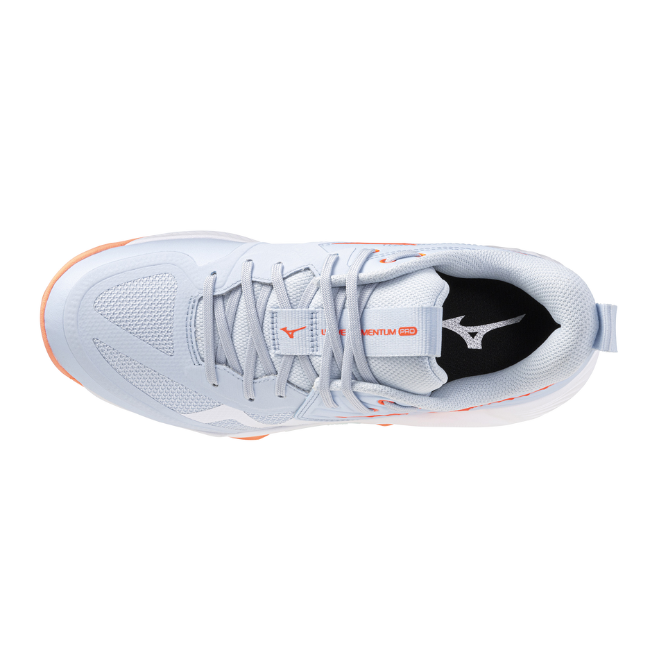 Mizuno WAVE MOMENTUM PRO Blue Finch/lava Orange/flamingo Coral