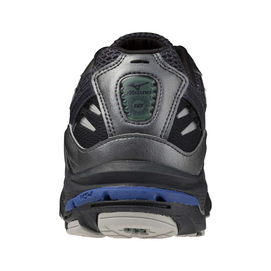 Mizuno WAVE RIDER 10 Odyssey Gray/Black/Metallic Gray