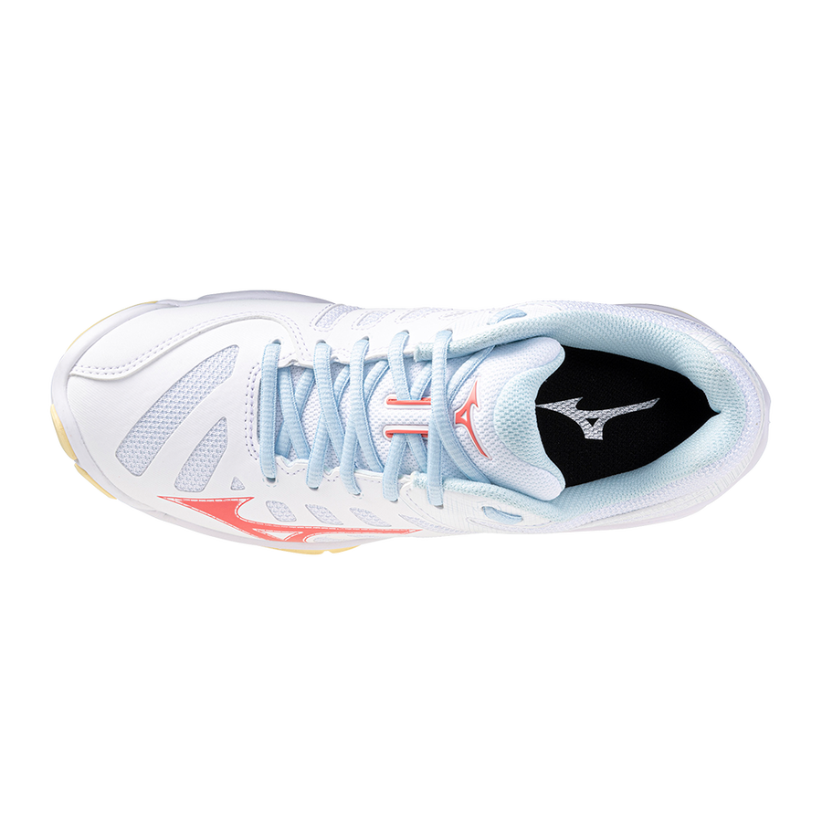 Mizuno WAVE VOLTAGE 2 White/Calypso Coral/Pale Banana