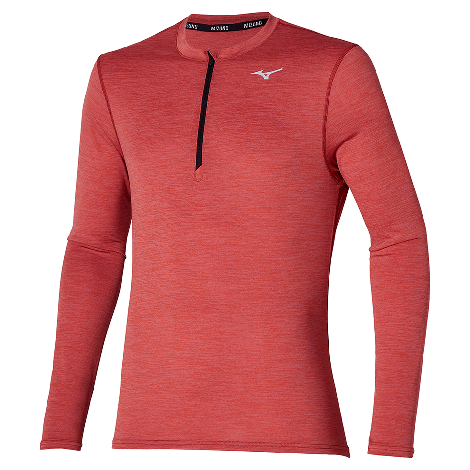 Mizuno IMPULSE CORE LONGSLEEVE Mineral Red