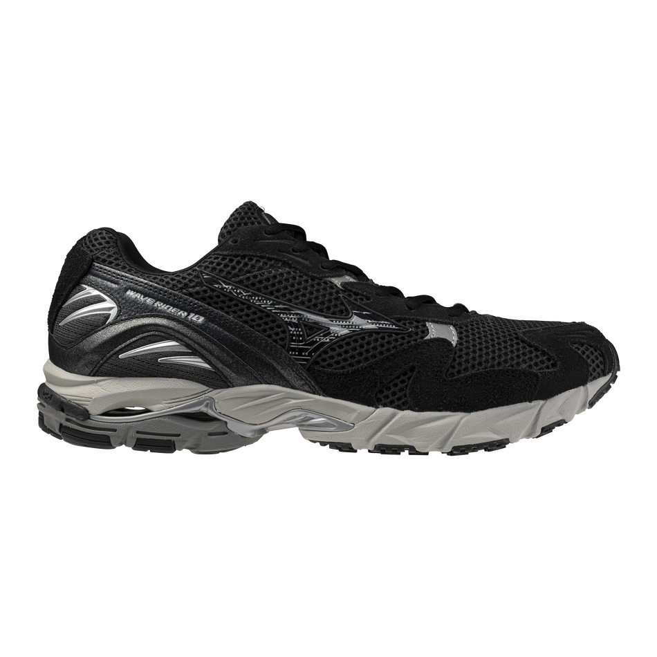 Mizuno WAVE RIDER 10 Black Sand/black/harbor Mist
