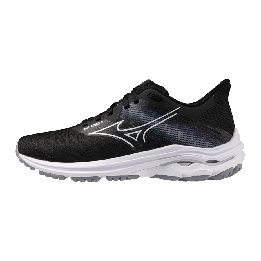 Mizuno WAVE EQUATE 9 Black/White/Nimbus Cloud
