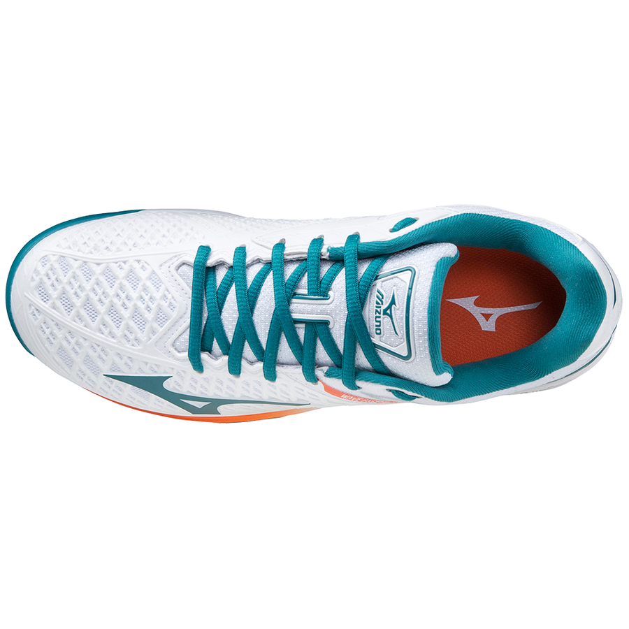 Mizuno Wave Exceed Tour4 AC White/HBlue/Firecracker
