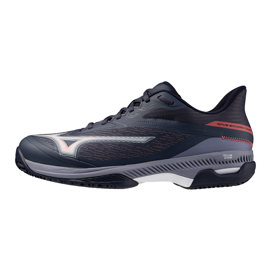 Mizuno WAVE EXCEED COURT CC Odyssey Gray/White/Blue Granite