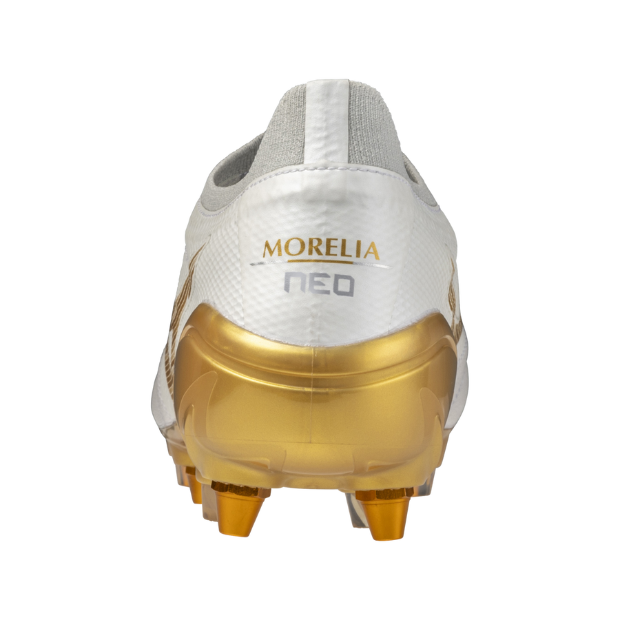 Mizuno MORELIA NEO IV β ELITE MIX White/MP Gold/Cool Gray 3C