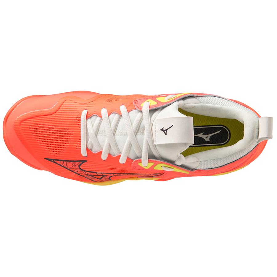 Mizuno WAVE MOMENTUM 3 NeonFlame/Blk/Bolt2Neon