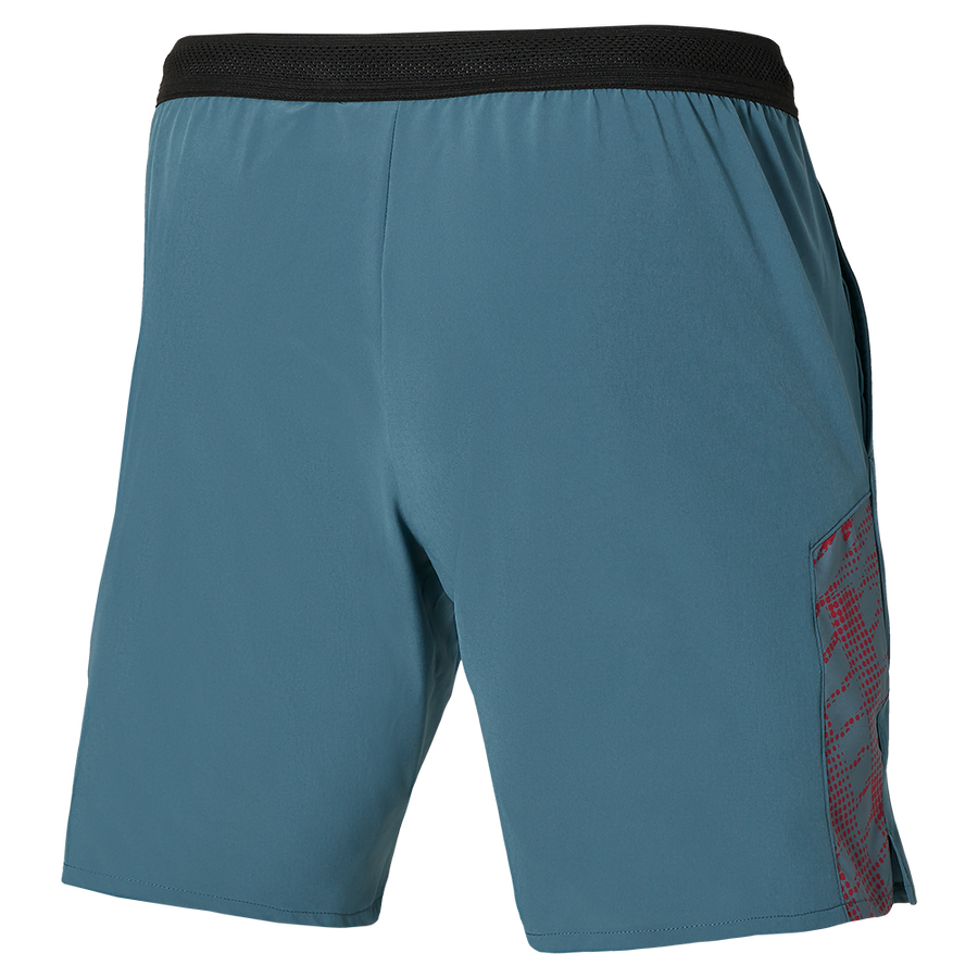 Mizuno MUGEN 8 IN AMPLIFY SHORT Blue mirage