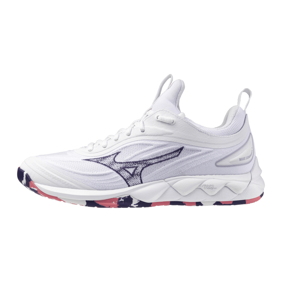 Mizuno WAVE LUMINOUS 3 White/VioletIndigo/CamelliaRos