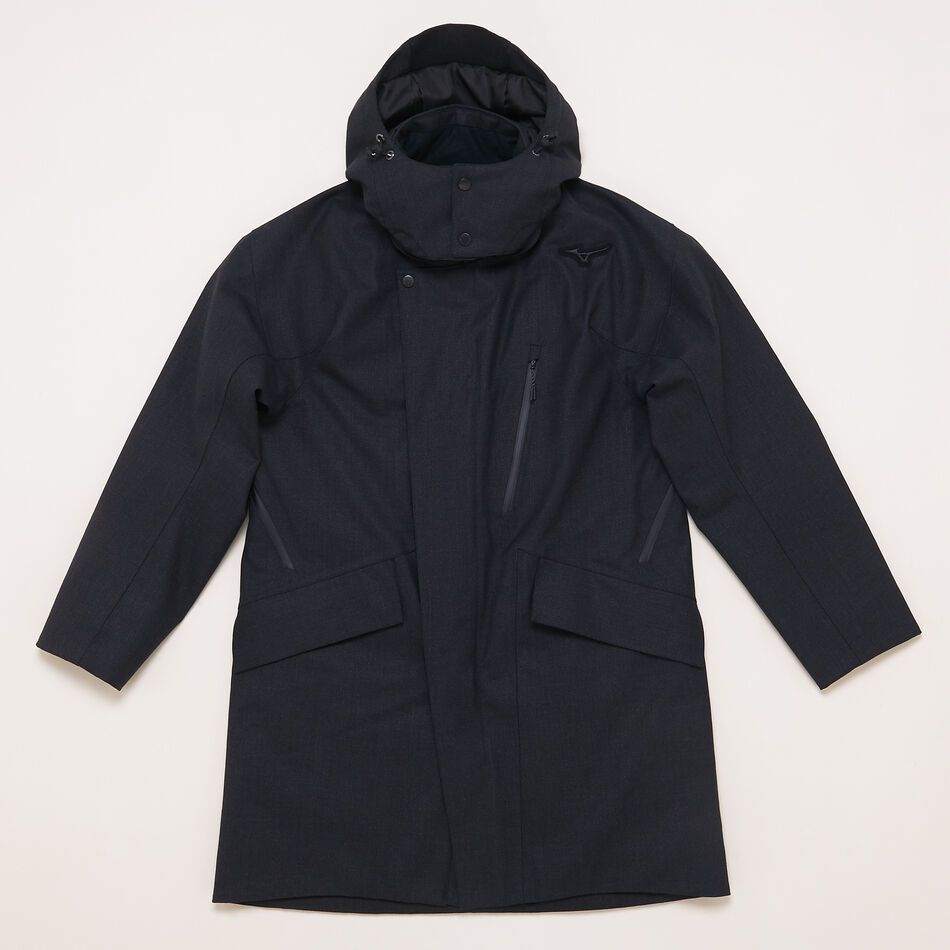 Mizuno Ski Breath Thermo Wool Coat Men Black