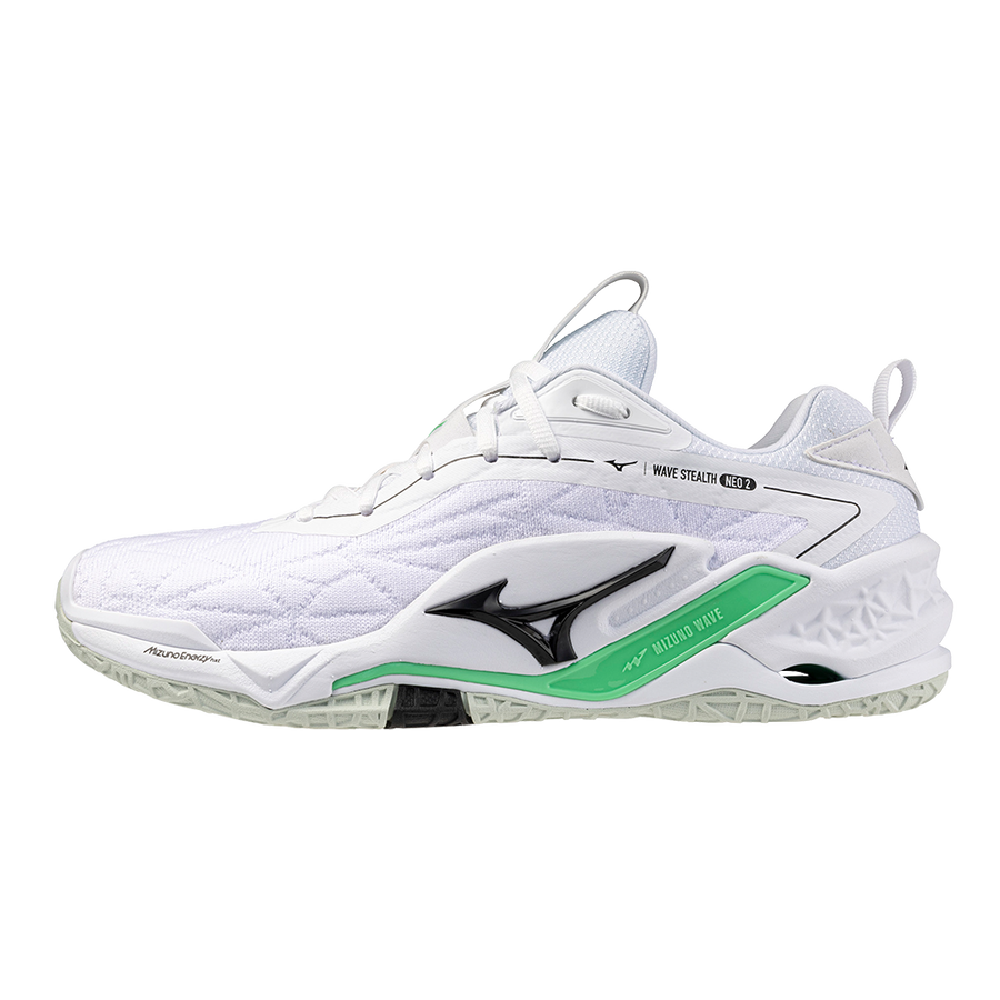 Mizuno WAVE STEALTH NEO 2 White/Black/Frozen Emerald