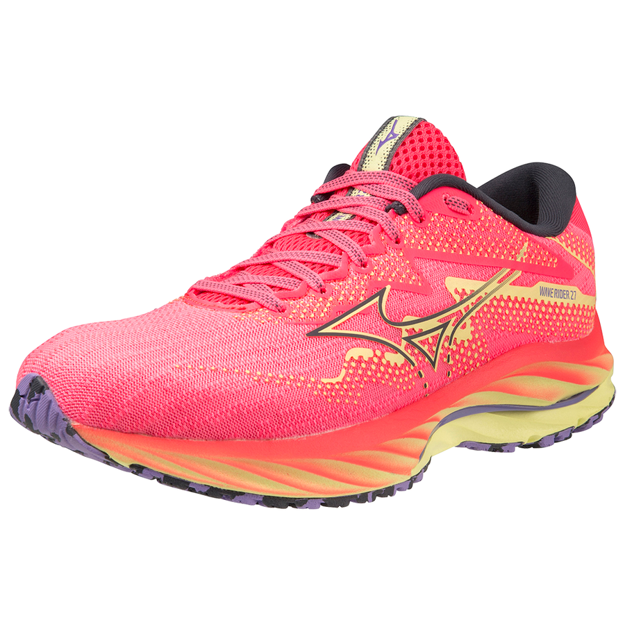 WAVE RIDER 27 - Pink | Running shoes & trainers | Mizuno UK