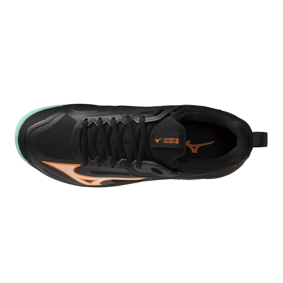 Mizuno WAVE PANTHERA 2 Black/Tangelo/Ice Green