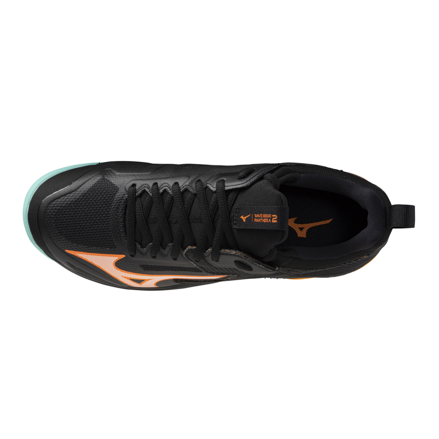 Mizuno WAVE PANTHERA 2 Black/Tangelo/Ice Green