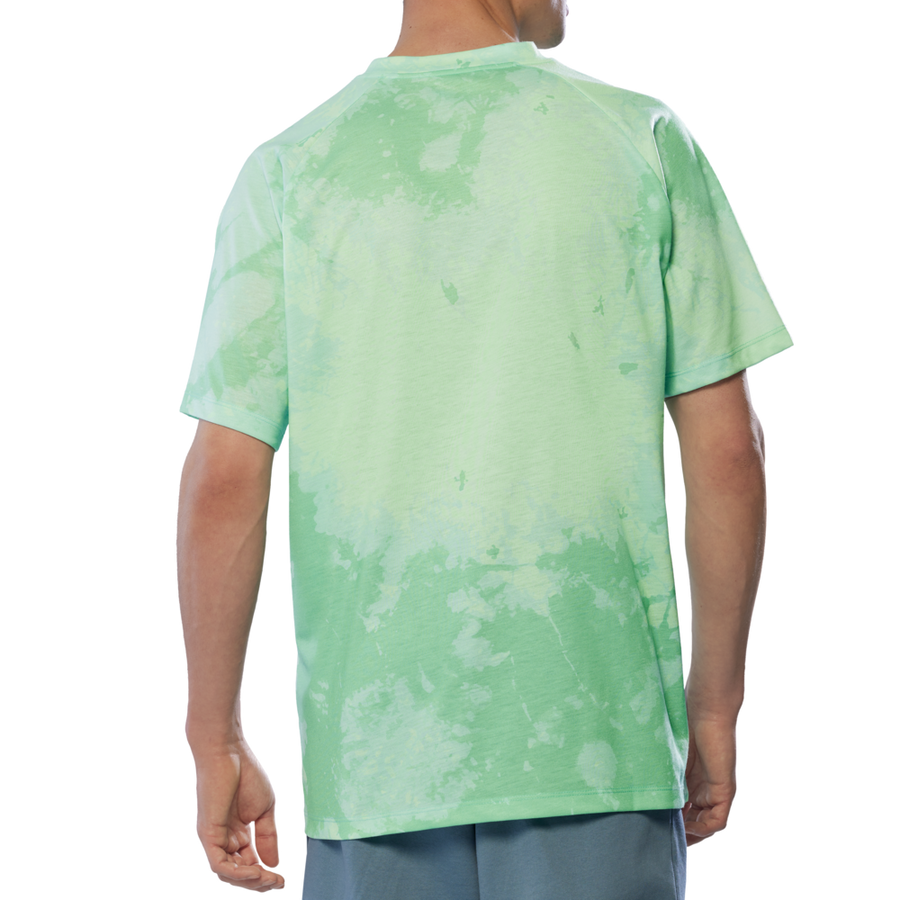 Mizuno ATHLETICS FRONTIER GRAPHIC T-SHIRT Patina green