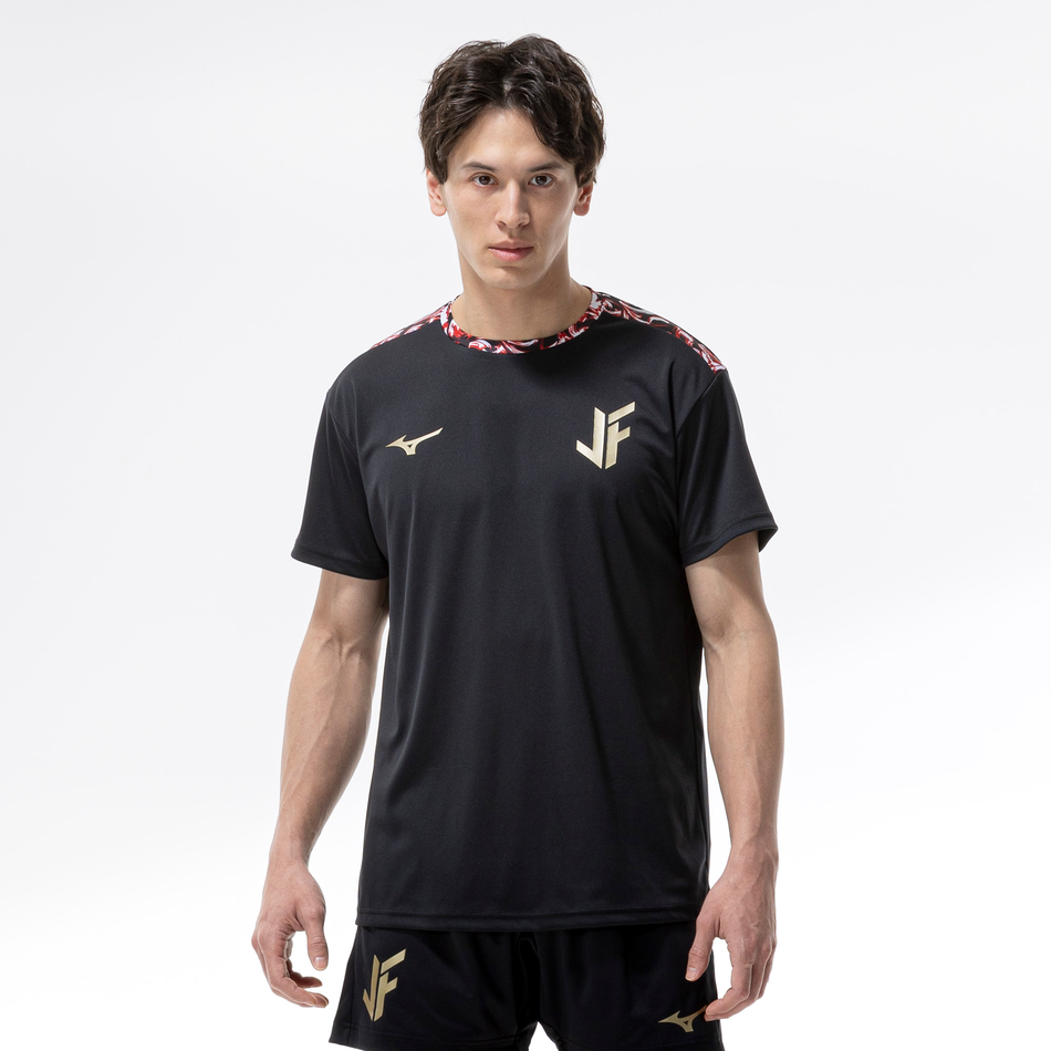 Mizuno JF TRAINING SHIRT HALF SLEEVE Black