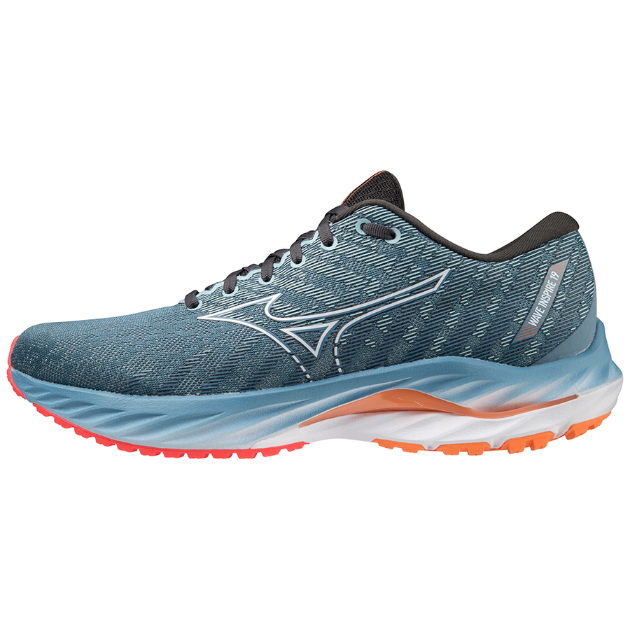 Wave Inspire 19 - Blue | Running shoes u0026 trainers | Mizuno Europe