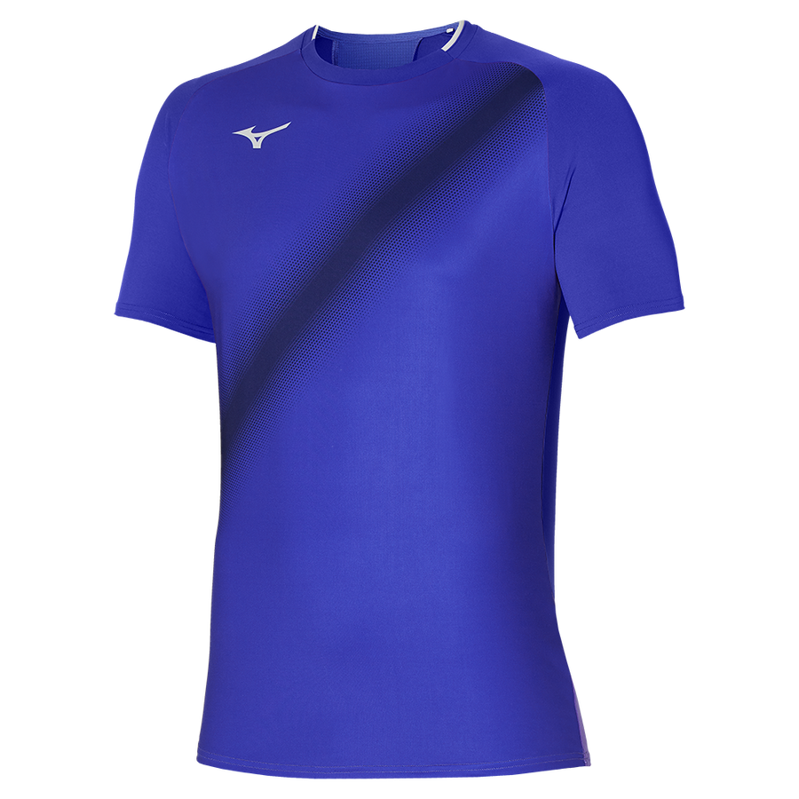 Mizuno Shadow Tee Violet Blue
