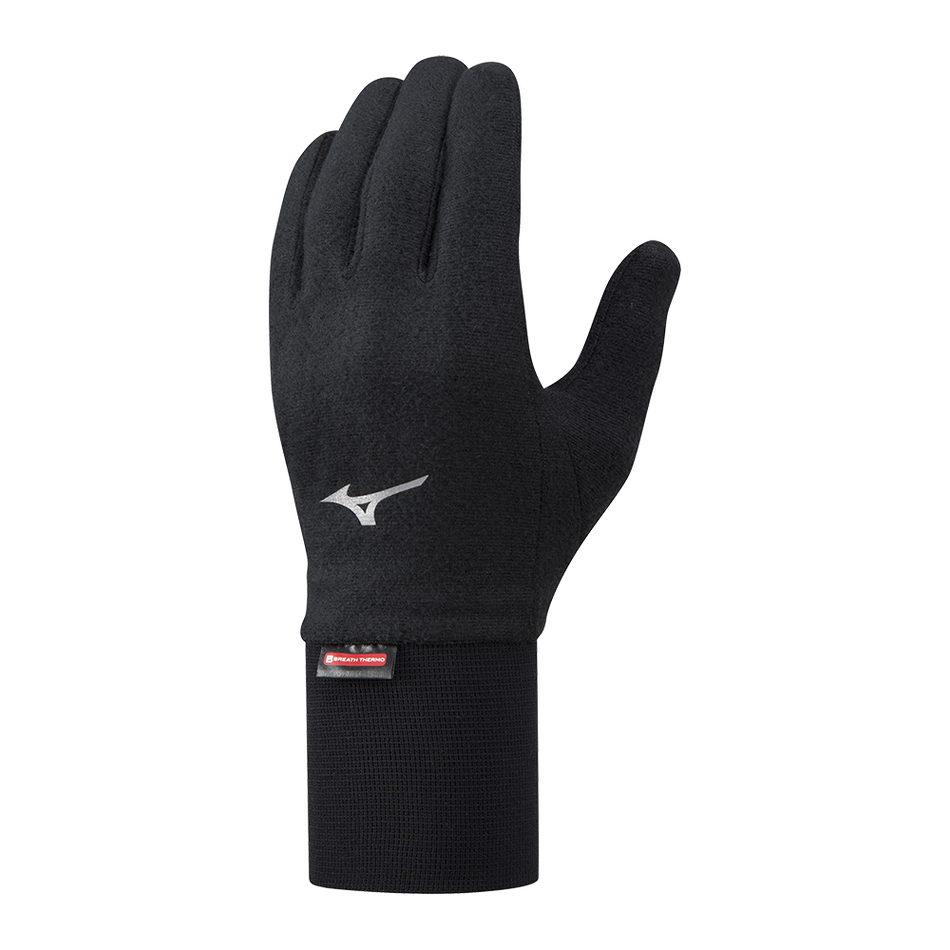 Mizuno BT Md Wgt Fleece Glv Black