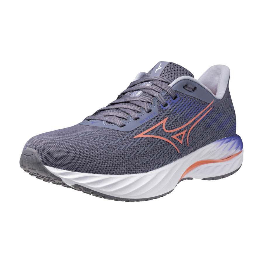 Mizuno WAVE INSPIRE 21 Blue Granite/Striking Coral/Iris Bloom