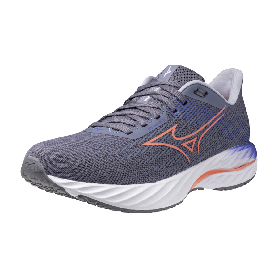 Mizuno WAVE INSPIRE 21 Blue Granite/Striking Coral/Iris Bloom