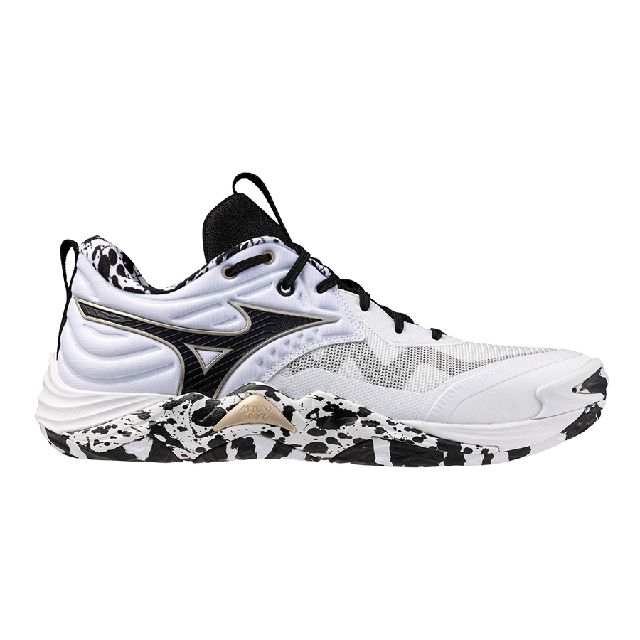 Mizuno WAVE MOMENTUM ELITE White/Black/GE Gold