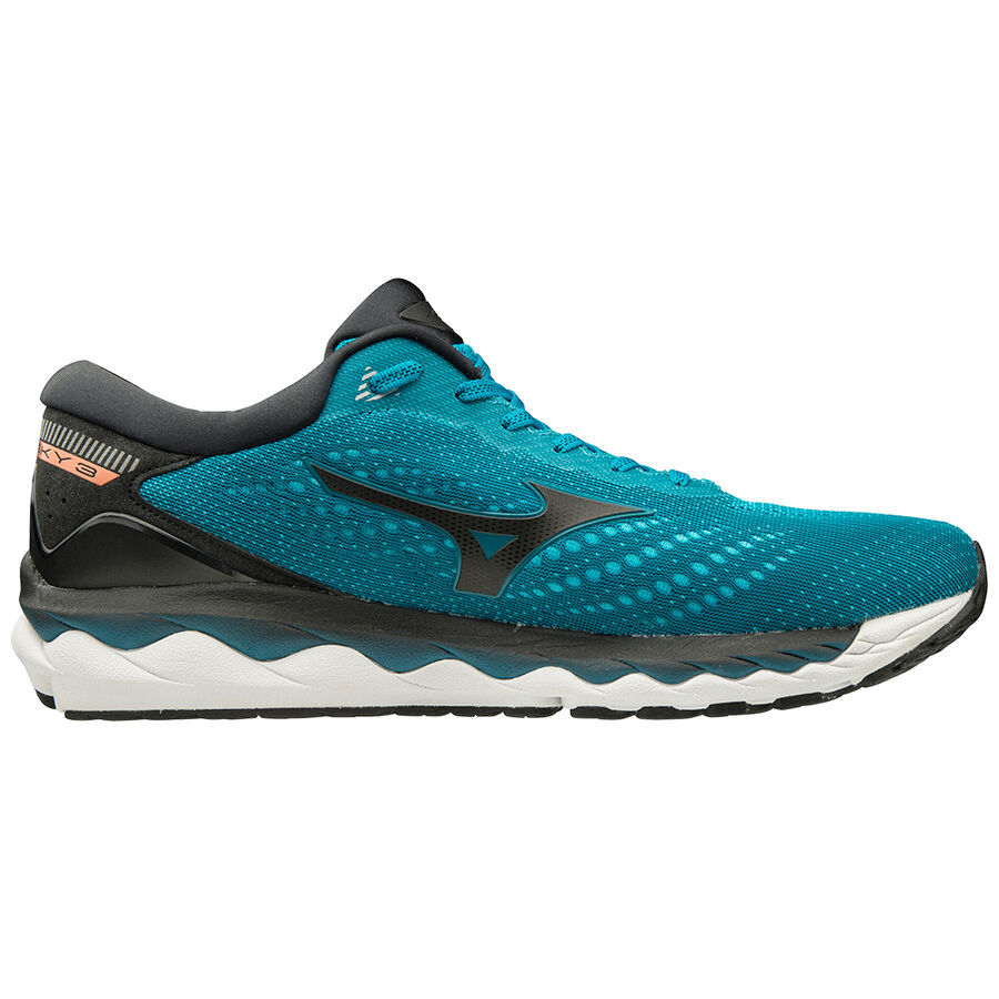 Mizuno Wave Sky 3 EBlue/Black/Melon