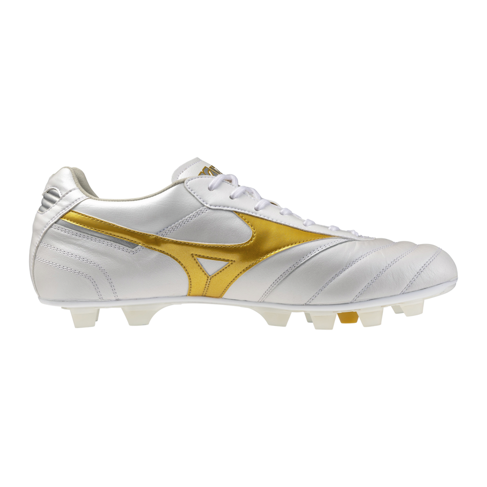 Mizuno MORELIA II ELITE White/Football Gold/Galaxy Silver