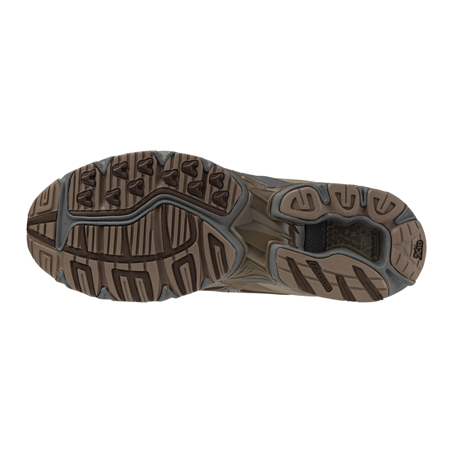 Mizuno WAVE RIDER 10 CORDURA Chicory Coffee/Vintage Khaki/Fossil