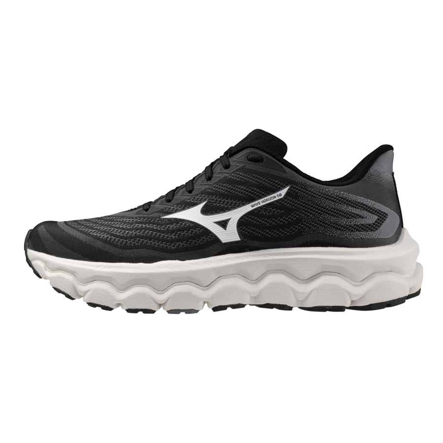 Mizuno WAVE HORIZON 8 Black/white/nimbus cloud