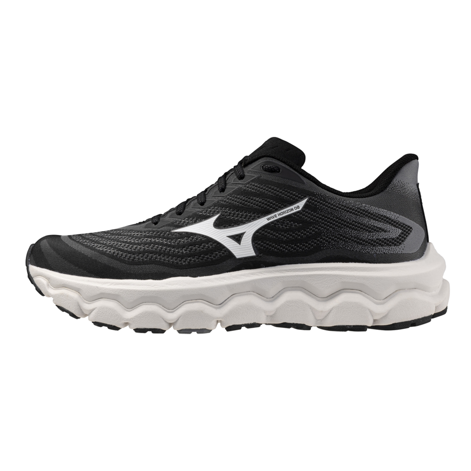 Mizuno WAVE HORIZON 8 Black/white/nimbus cloud