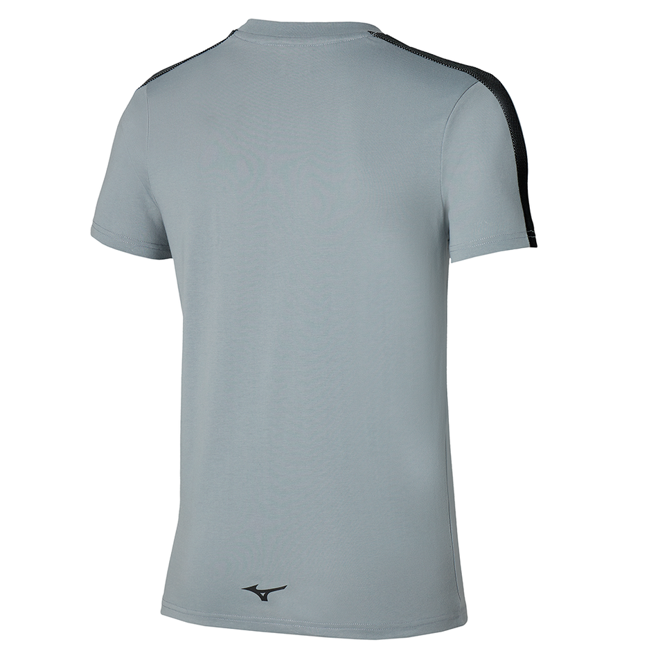 Mizuno Release Tape Tee Quarry