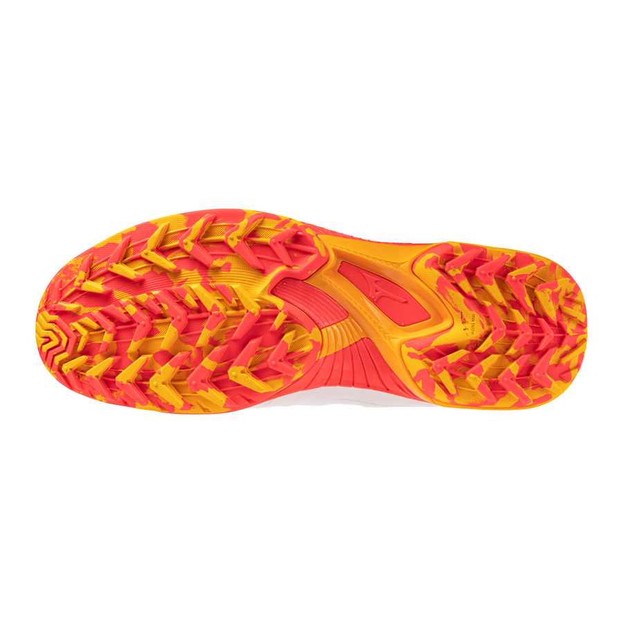 Mizuno WAVE PANTHERA 2 White/Fiery Coral 2/Citrus