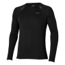 Mizuno Active dryaeroflow long sleeve tee Black