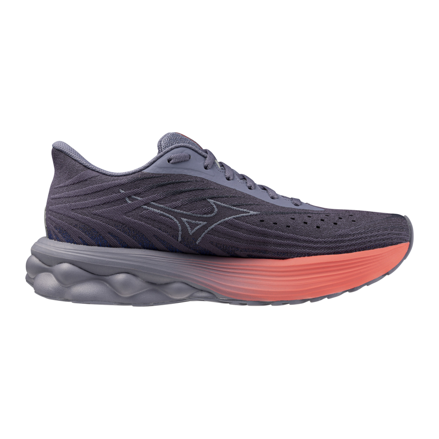 Mizuno WAVE SKYRISE 6 Blue Granite/Icelandic Blue/Striking Coral