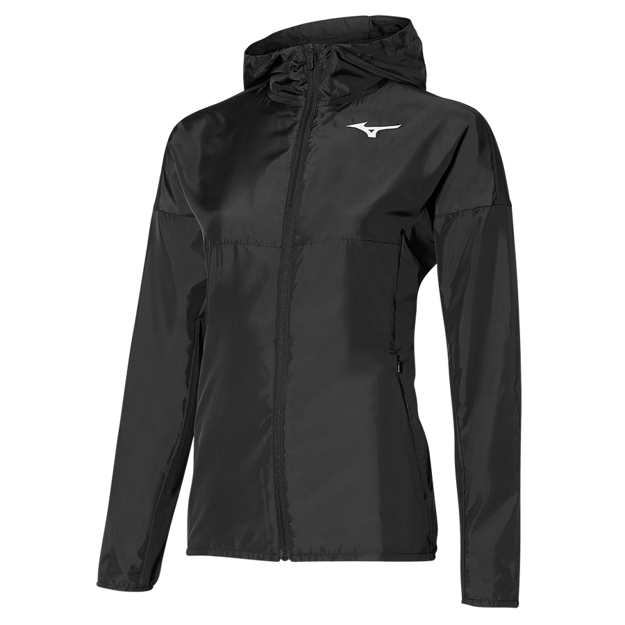 Mizuno Hooded Jacket Black