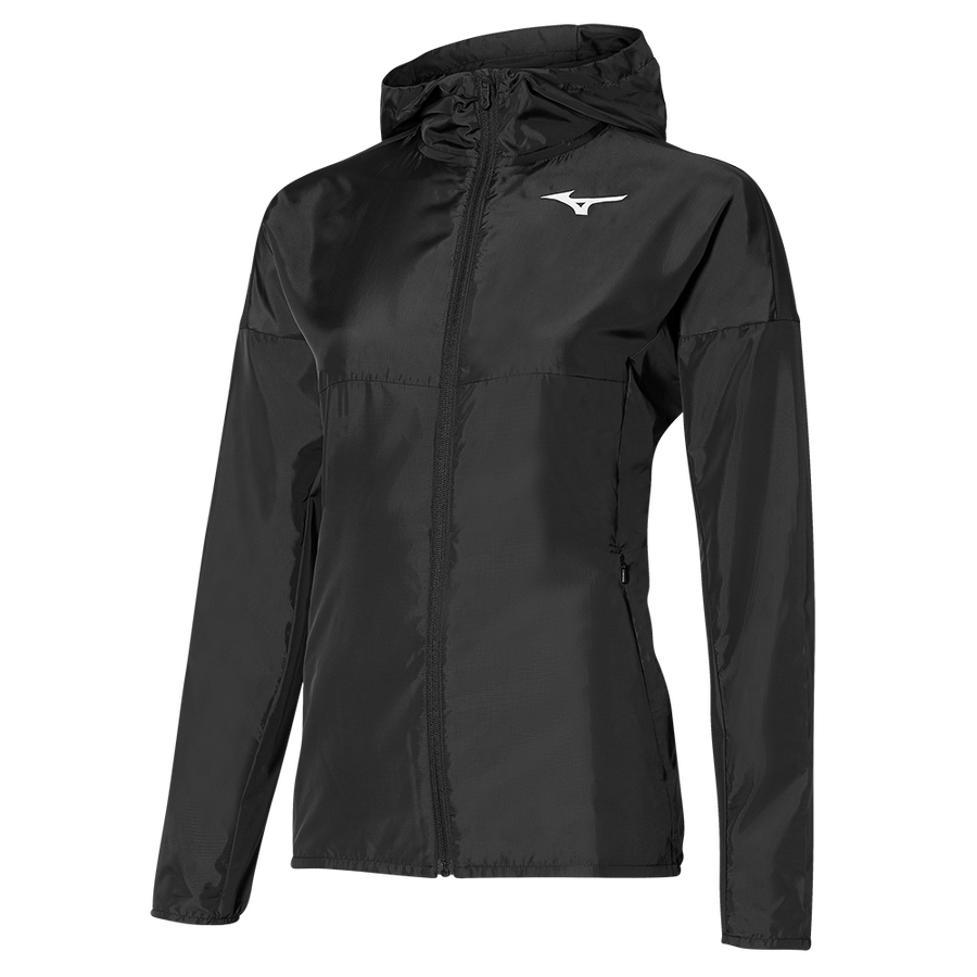 Mizuno Hooded Jacket Black