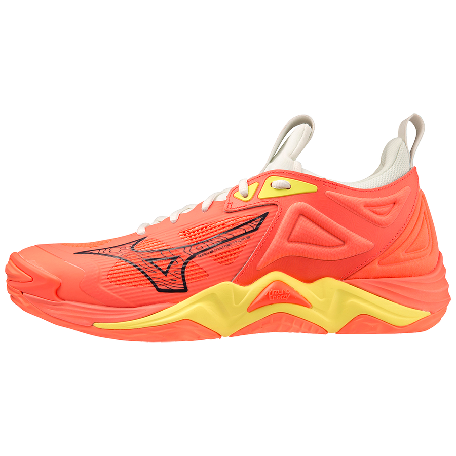 Mizuno WAVE MOMENTUM 3 NeonFlame/Blk/Bolt2Neon