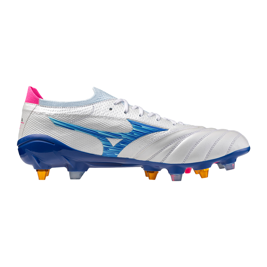Mizuno MORELIA NEO IV BETA JAPAN MIX White/Tanager Turquoise/Pink Tetra