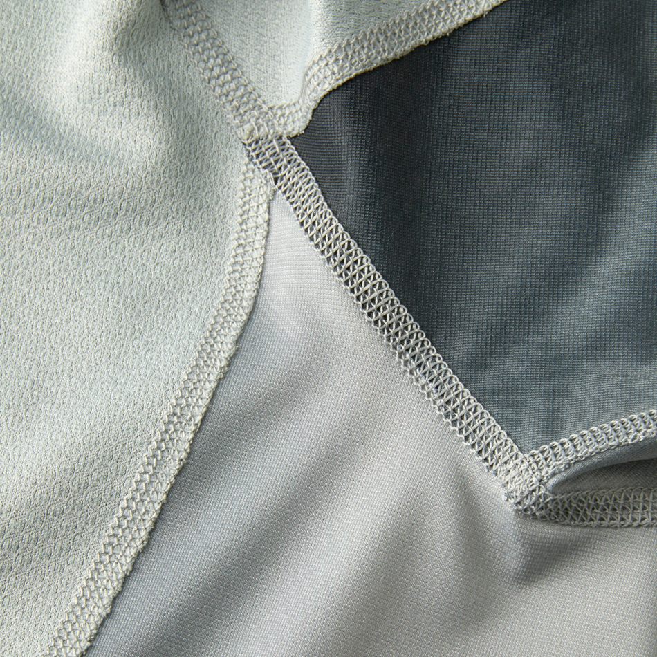 Mizuno Virtual body g6 crew neck Mirage grey