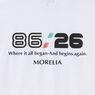 Mizuno MORELIA OFF PRINT TEE HALFSLEEVE White