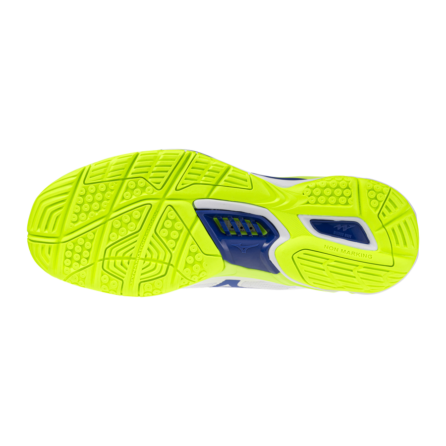 Mizuno WAVE STEALTH 6 White/Lightning Yellow/Dazzlin