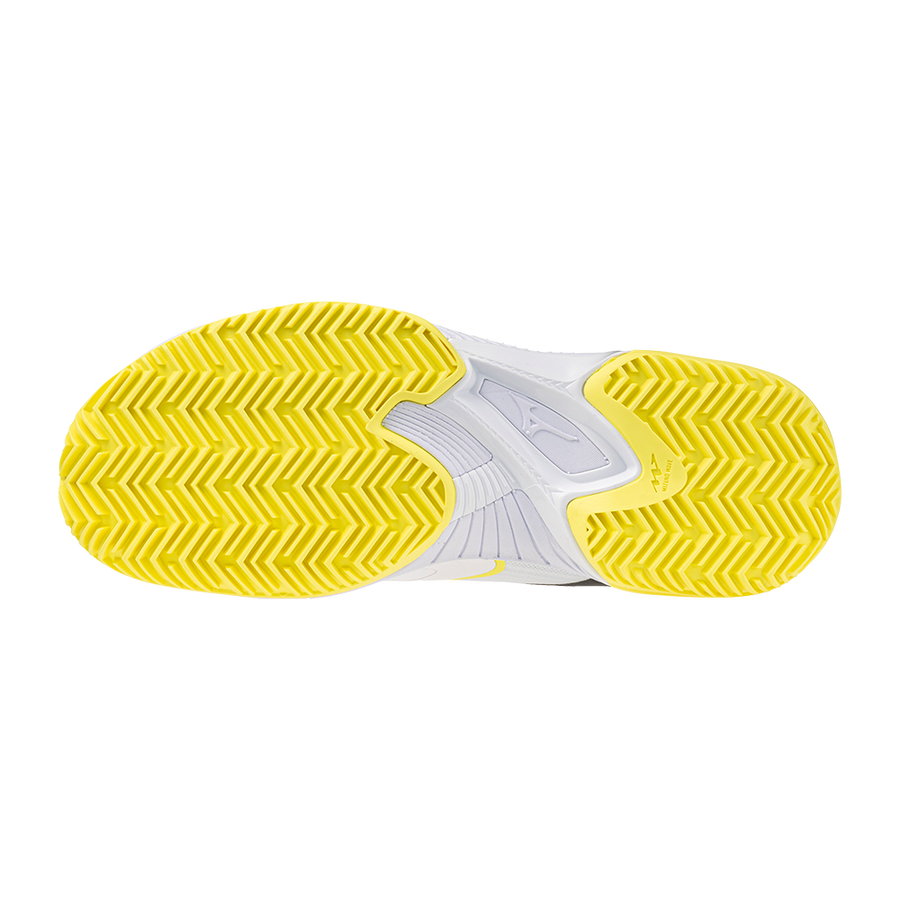 Mizuno WAVE EXCEED COURT PADEL White/Black Sand/Lemon Tonic