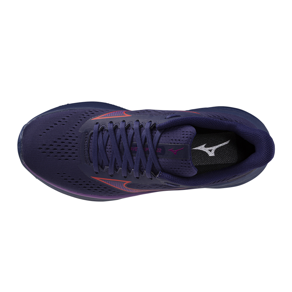 Mizuno WAVE INSPIRE 22 Rhodonite/tomato Puree/dahlia