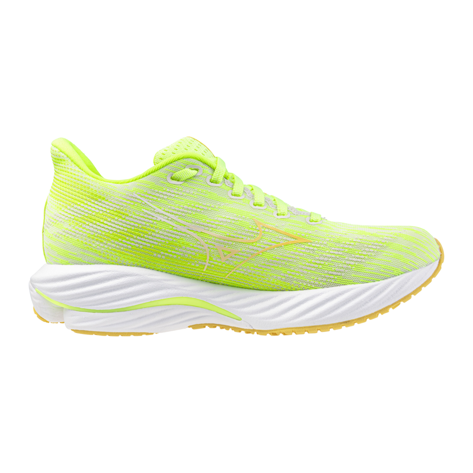 Mizuno WAVE RIDER 28 Mizuno neo lime/flax/mizuno snow white