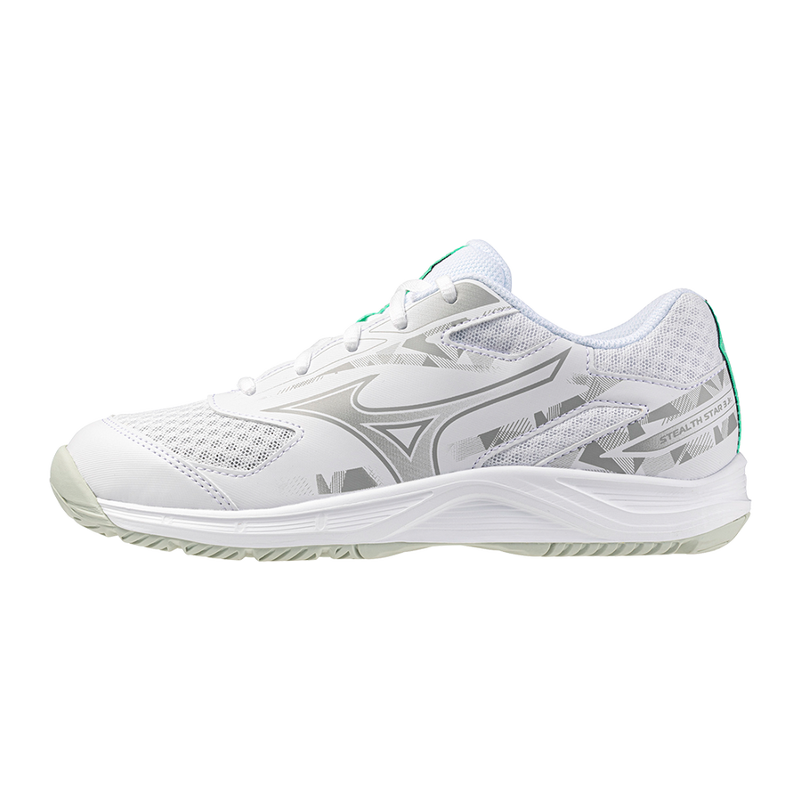 Mizuno STEALTH STAR 3 JR. White/Black/Frozen Emerald