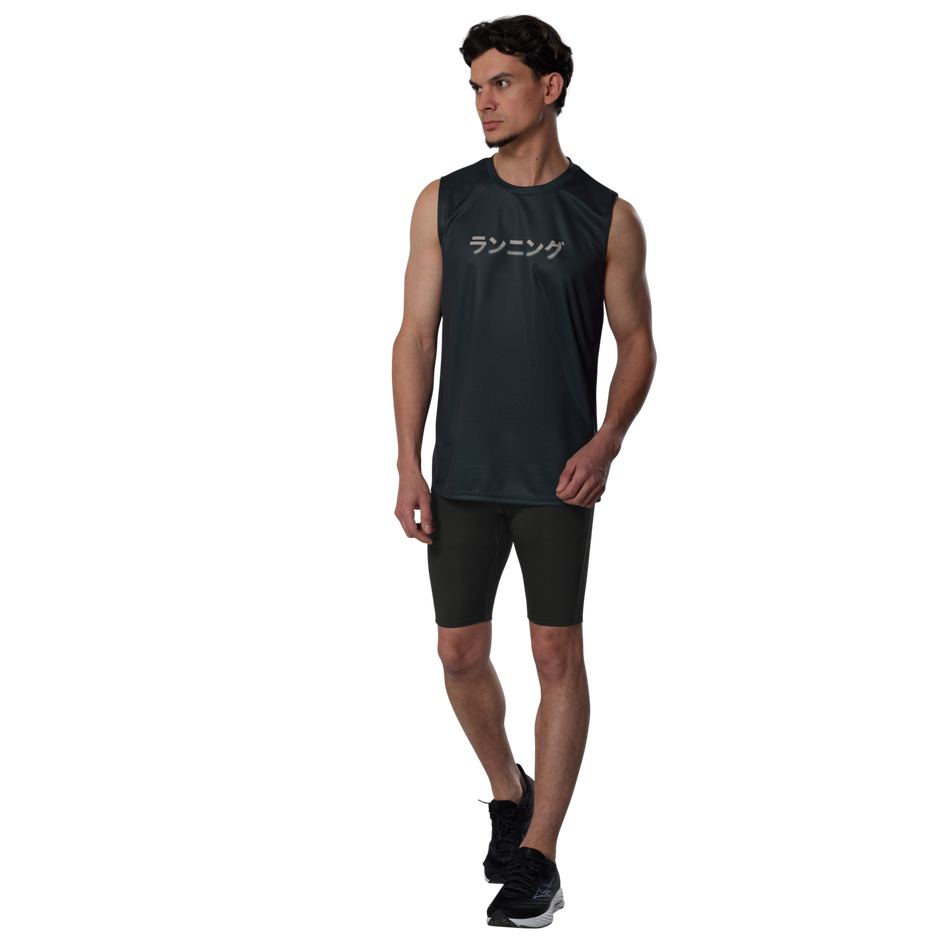 Mizuno Core Graphic Sleeveless(M) Black