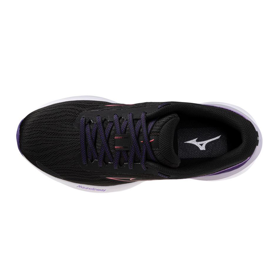 Mizuno WAVE REVOLT 3 Black/CamelliaRose/VioletIndig