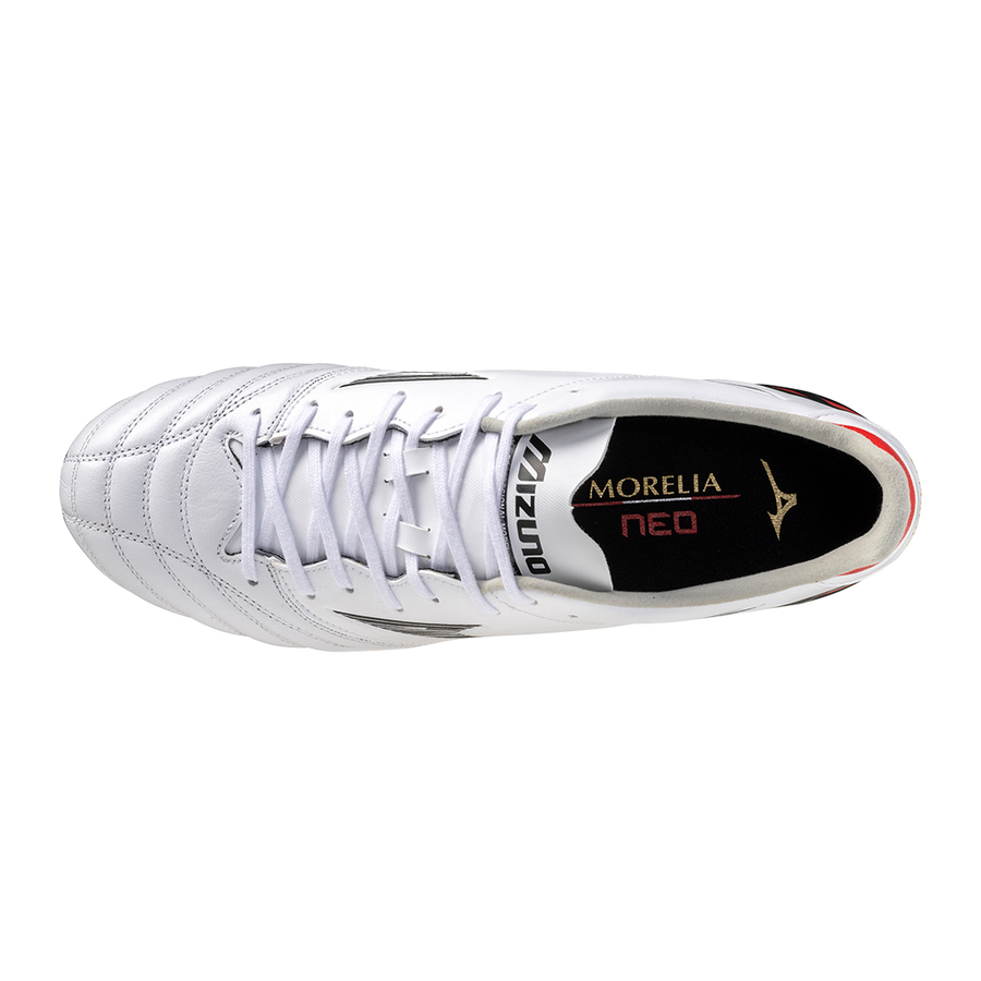 Mizuno MORELIA NEO IV PRO White/Black/Chinese Red