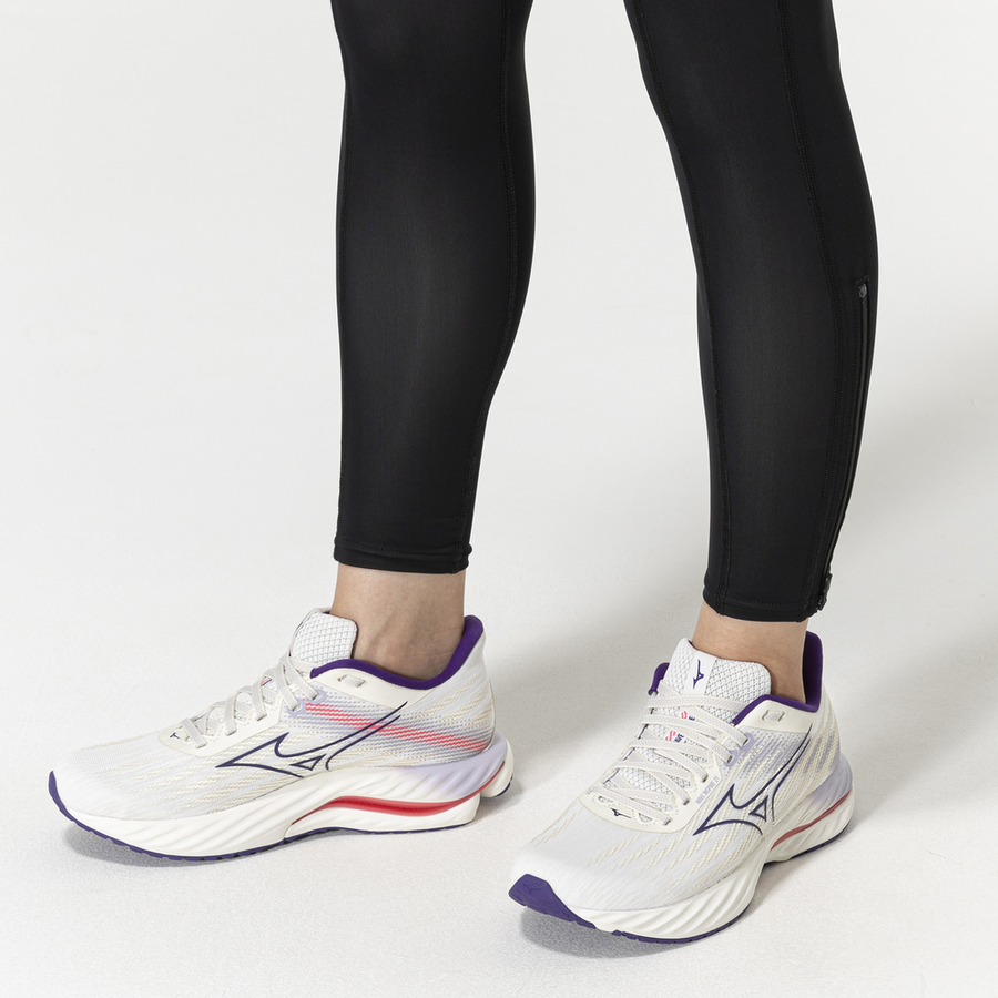 Mizuno WAVE INSPIRE 21 Mizuno snow white/violet indigo/camellia rose