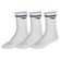 Mizuno TRAINING 3P SOCKS WITH LINE White/Estate Blue